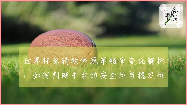 世界杯竞猜软件冠军赔率变化解析，如何判断平台的安全性与稳定性？
